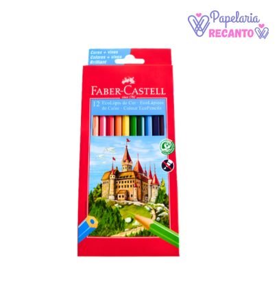 Lápis De Cor Faber Castell 12 Cores