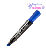 Pincel Marcador Permanente Marking Ponta Chanfrada Azul - Bic - Imagem 2